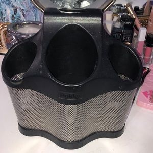 Hair dryer, straightener, and curling wand holder